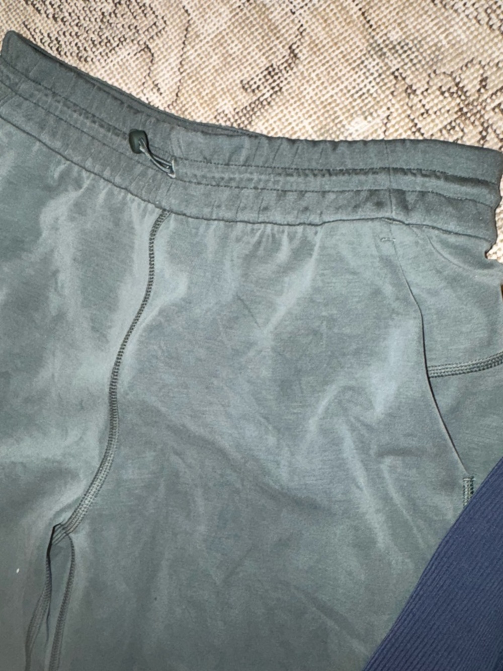 Navy and Green Pants - Picture 5 of 6
